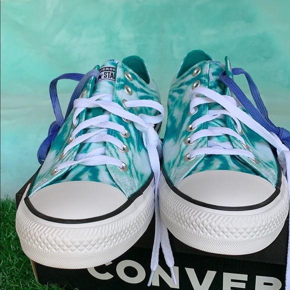 CONVERSE CTAS OX MALACHITE/GAME ROYAL/WHITE MEN’S - Picture 8 of 16